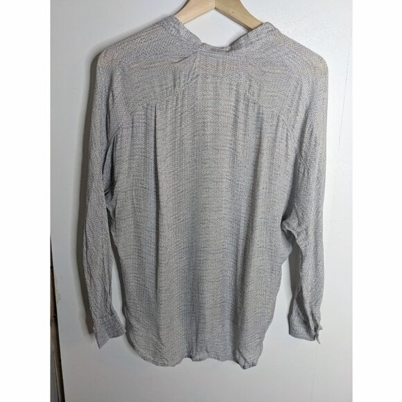 Vince | Silk Half Placket Blouse - Picture 5 of 10